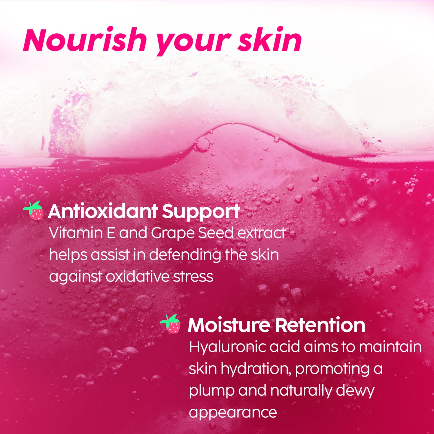 Glowy Skin Effervescent with 500mg Glutathione 8 Pack